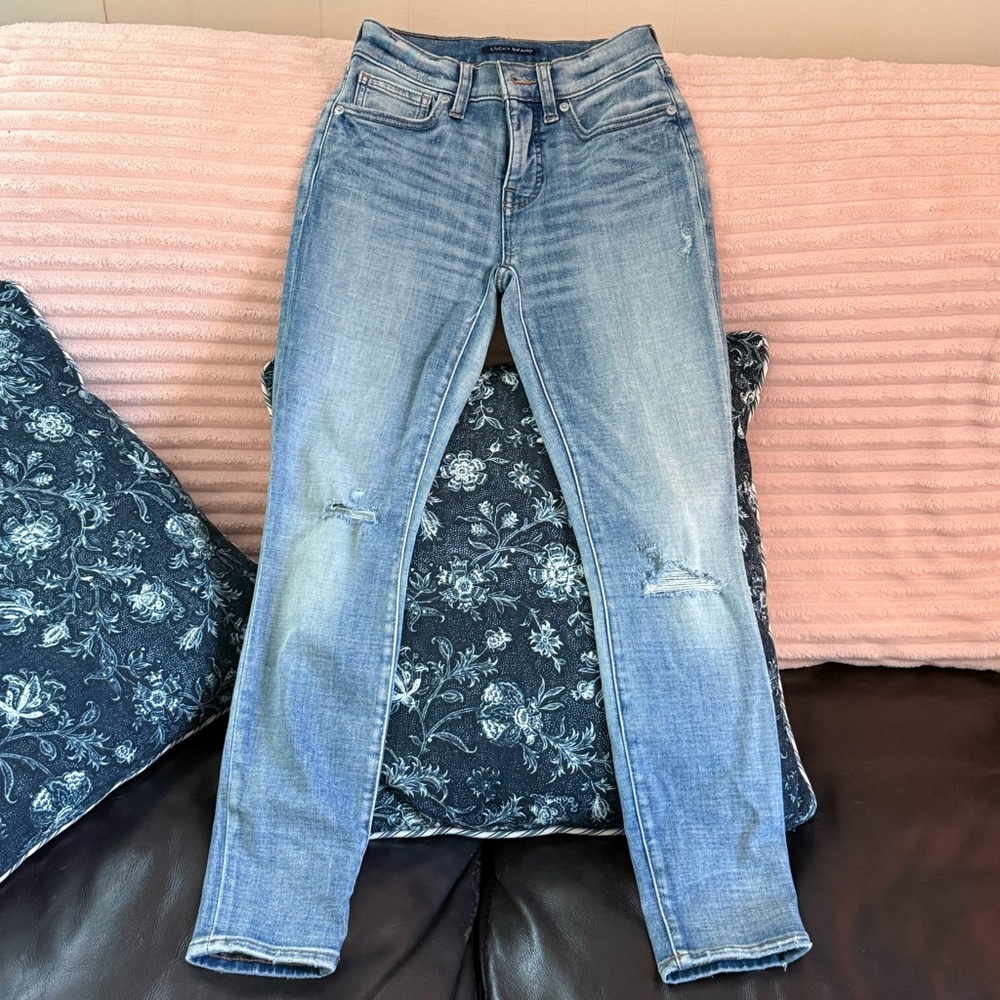 Lucky Brand Women’s Jeans - Mid Rise Ava Skinny Classic Blue 00/24a